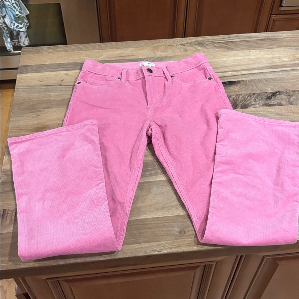 Crewcuts Pink Corduroy Trousers